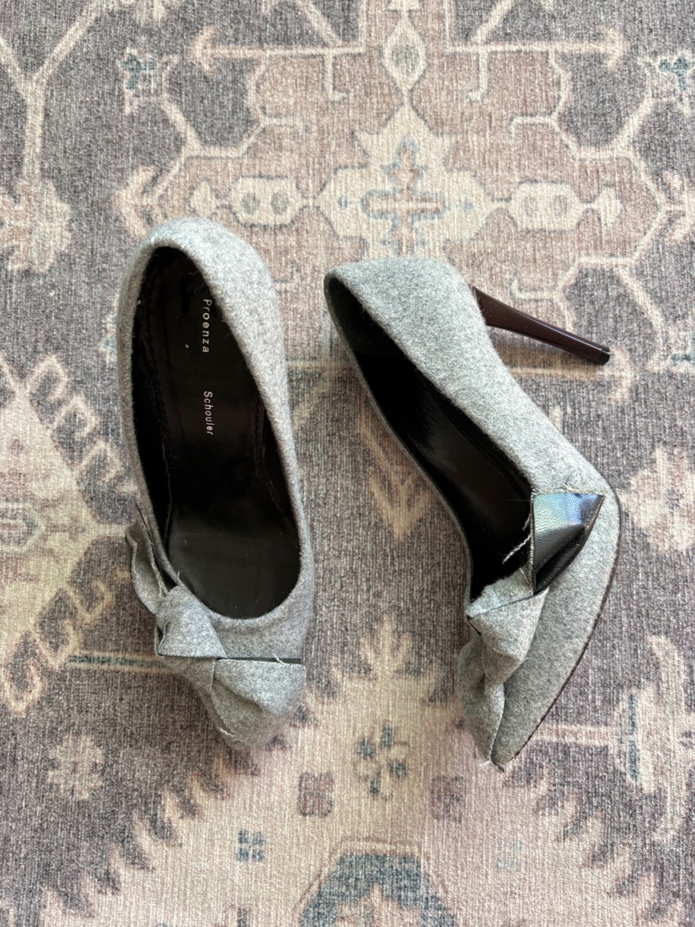 Proenza Schouler Bow Detail Pointed-Toe Heels EU 37